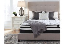 chime inch innerspring white mattress queen   