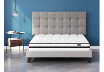 chime inch innerspring white mattress queen   