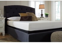 chime inch memory foam white mattress full   
