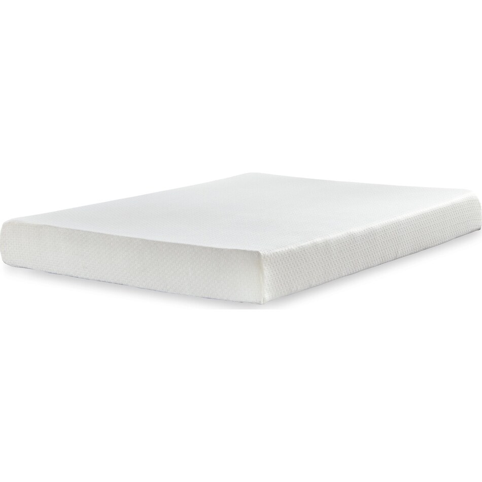 chime inch memory foam white mattress queen   