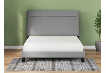 chime inch memory foam white mattress queen   