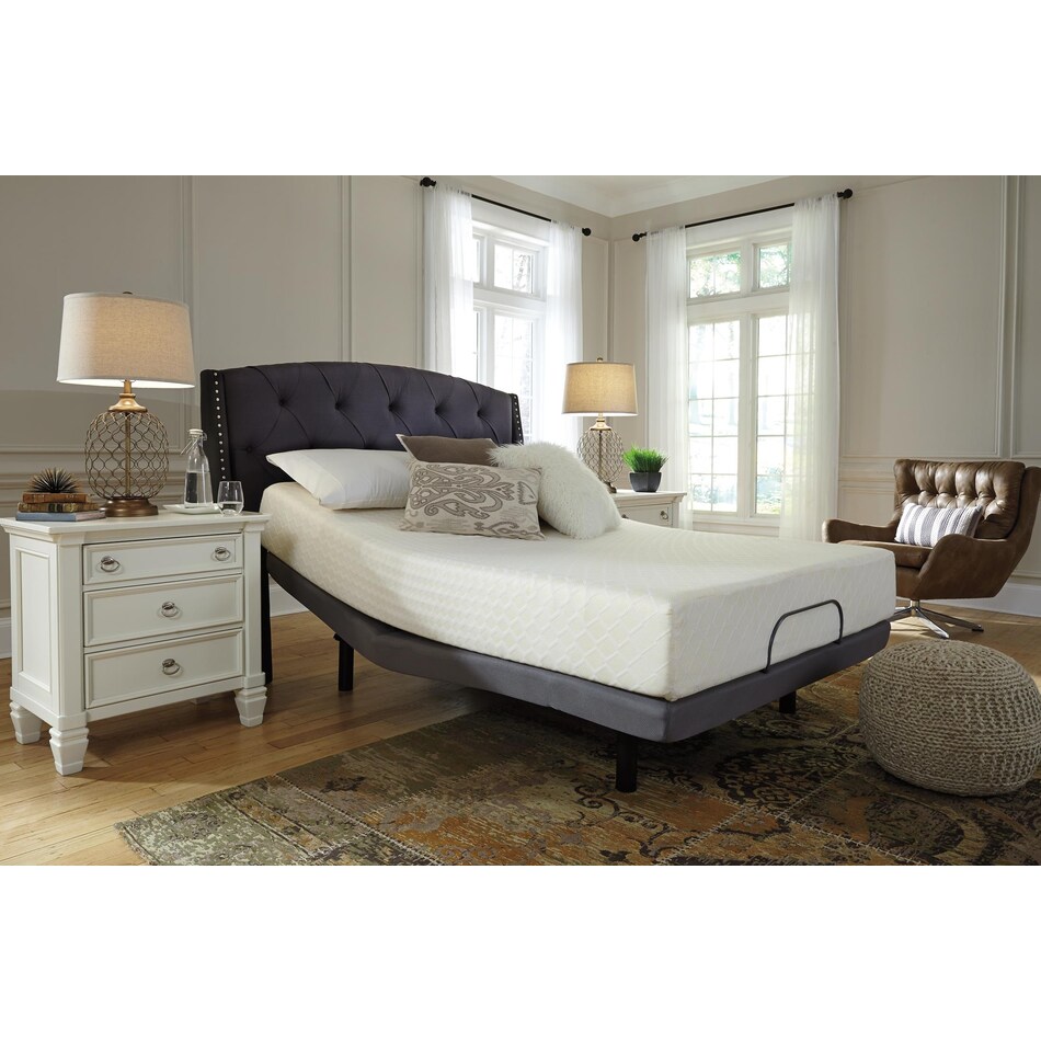 chimeinch memory foam white mattress full   