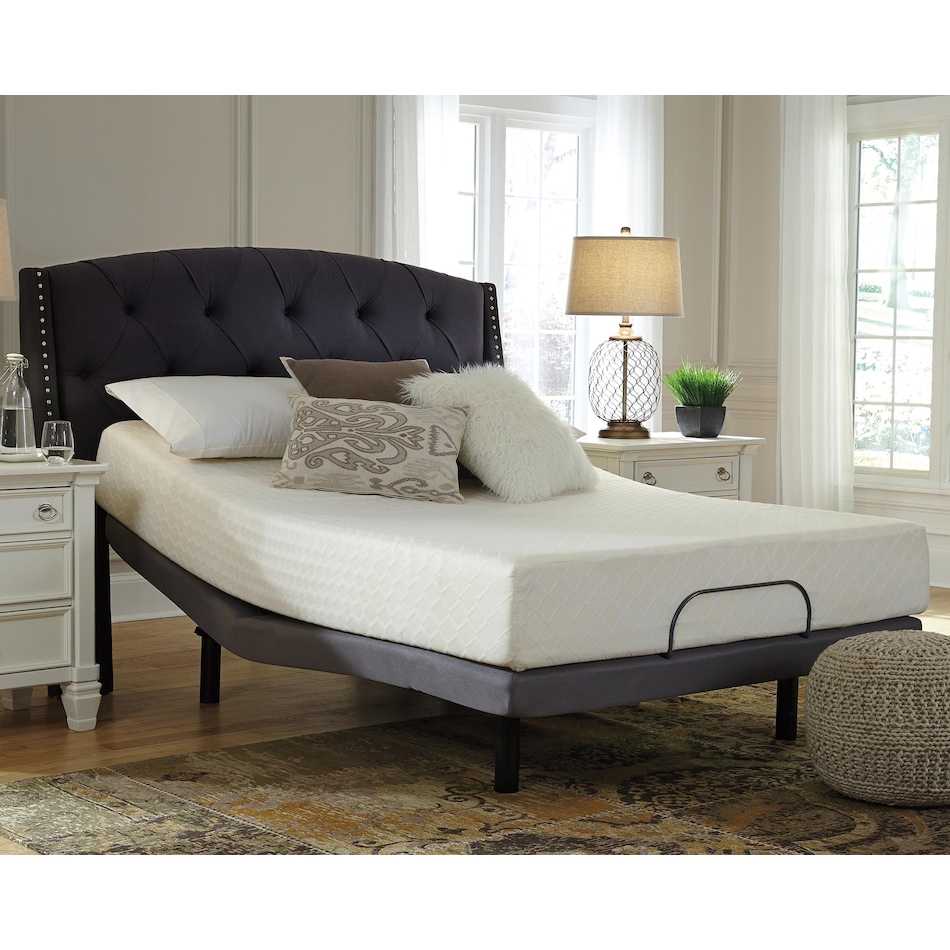 chimeinch memory foam white mattress queen   