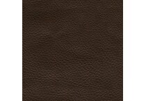 chocolate faux leather swatch  