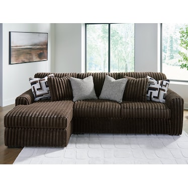 MIDNIGHT-MADNESS 2-PC SECTIONAL SOFA WITH CHAISE