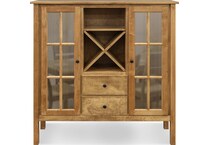 christopher walnut buffet   