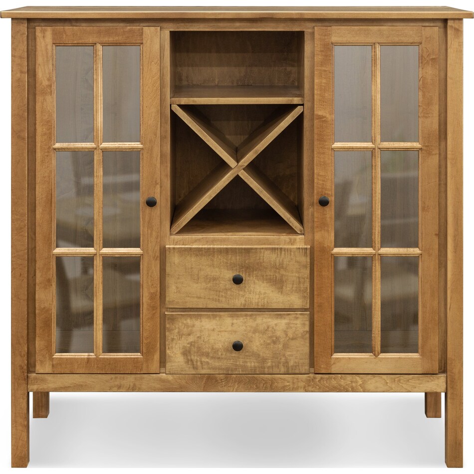 christopher walnut buffet   