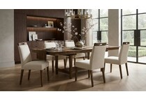 christopher walnut side chair   