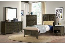 ciara river rock nightstand   