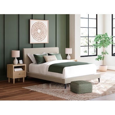 CIELDEN UPHOLSTERED BED