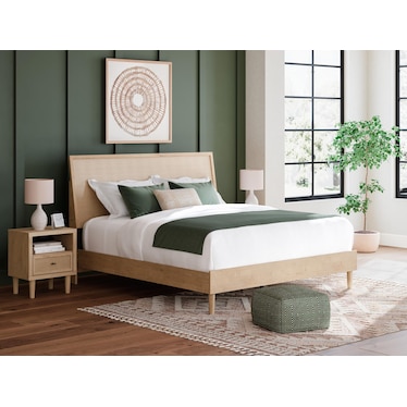 CIELDEN KING PANEL BED