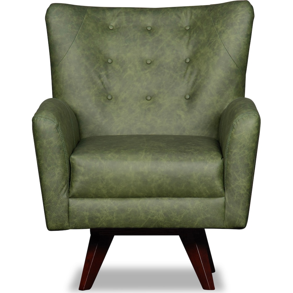 cillian leather accent chair   