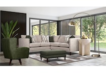 cillian leather accent chair   