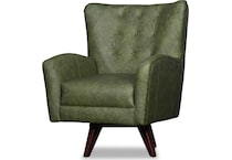cillian leather accent chair   
