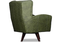 cillian leather accent chair   