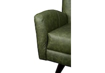 cillian leather accent chair   