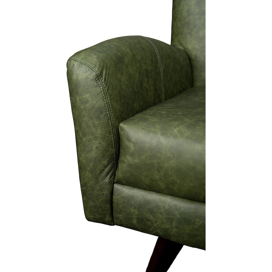 cillian leather accent chair   