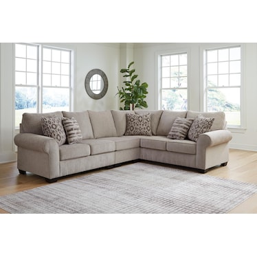 CLAIREAH 3-PIECE SECTIONAL