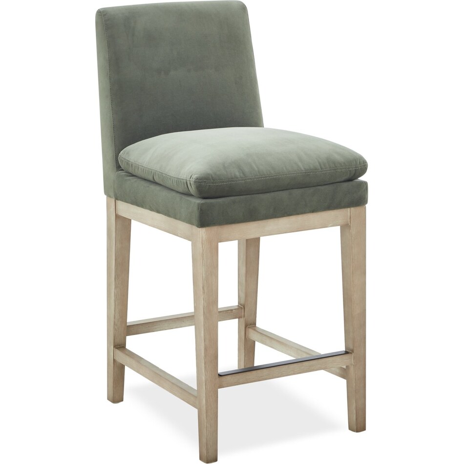 clara olive barstool   