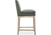 clara olive barstool   