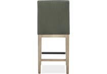 clara olive barstool   