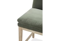 clara olive barstool   