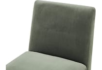 clara olive barstool   