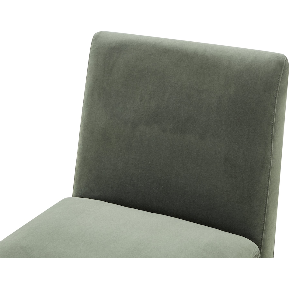 clara olive barstool   