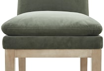 clara olive barstool   