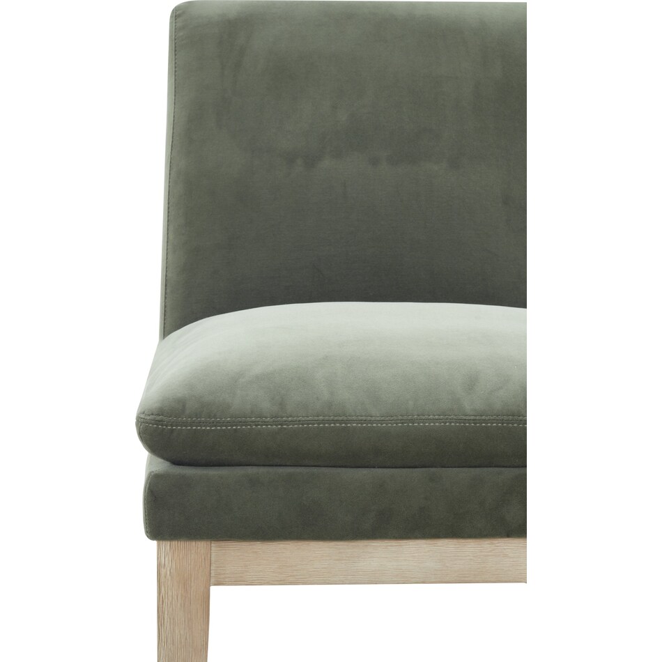 clara olive barstool   