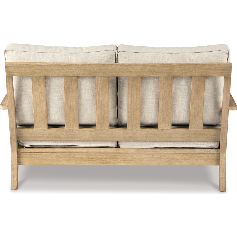 clare view beige loveseat   