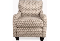 clareridge beige multi accent chair   