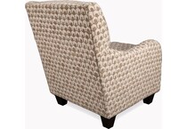 clareridge beige multi accent chair   