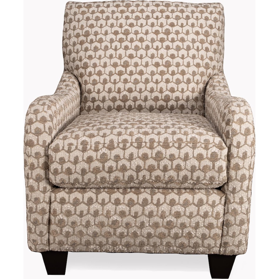 clareridge beige multi accent chair   
