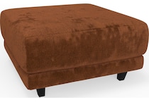 clareridge brick cocktail ottoman   