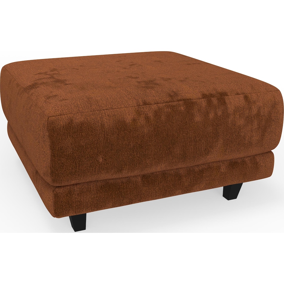 clareridge brick cocktail ottoman   