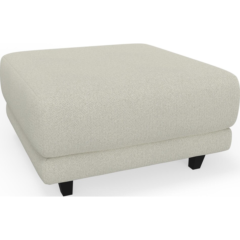 clareridge snow cocktail ottoman   