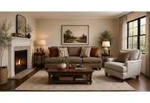 clarisse brown sofa   