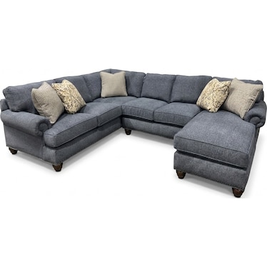 CLARISSE 3-PEICE SECTIONAL BY EMERALDCRAFT