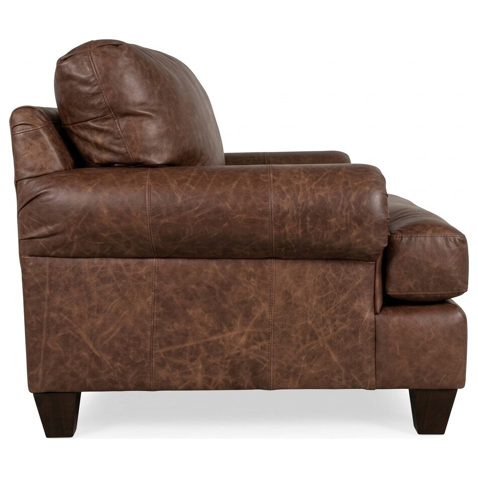 clarisse winslow  leather chair   