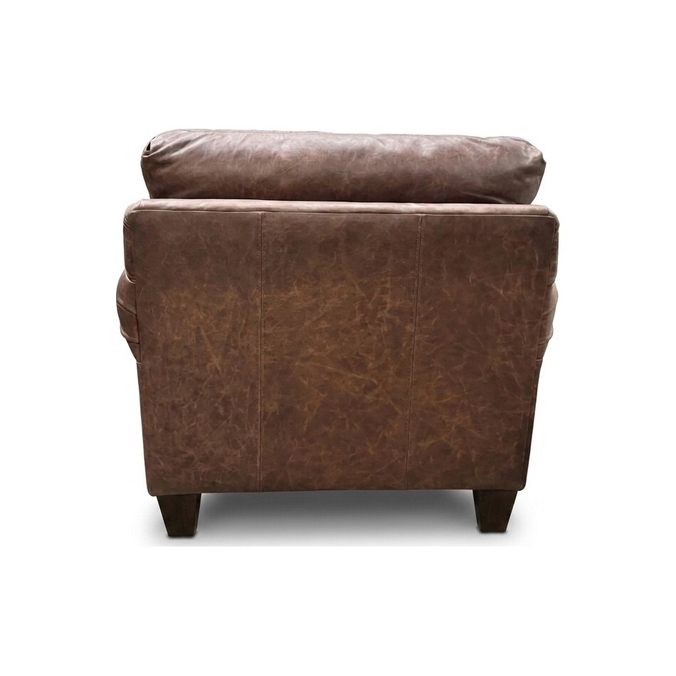 clarisse winslow  leather chair   