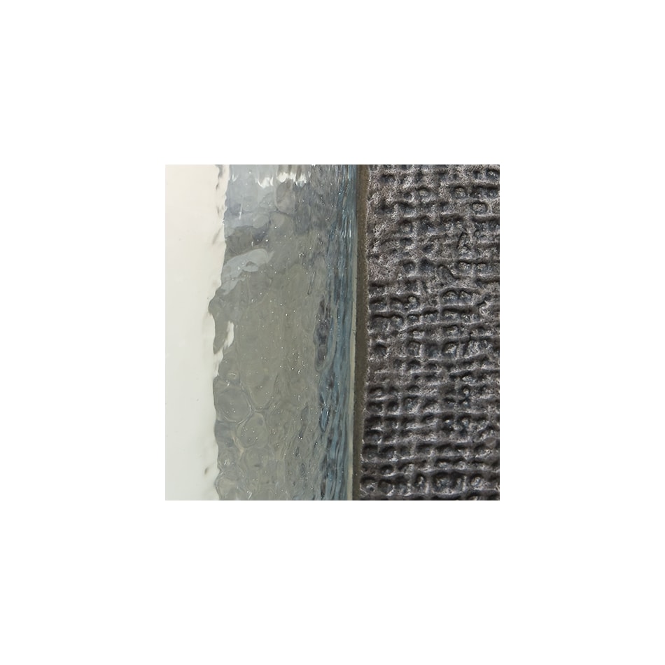 clear pewter finish swatch  