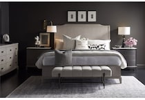 coalesce ravenwood black bench   