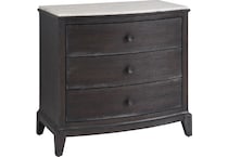 coalesce ravenwood black nightstand   