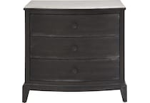 coalesce ravenwood black nightstand   