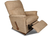 collage brown rocker recliner   