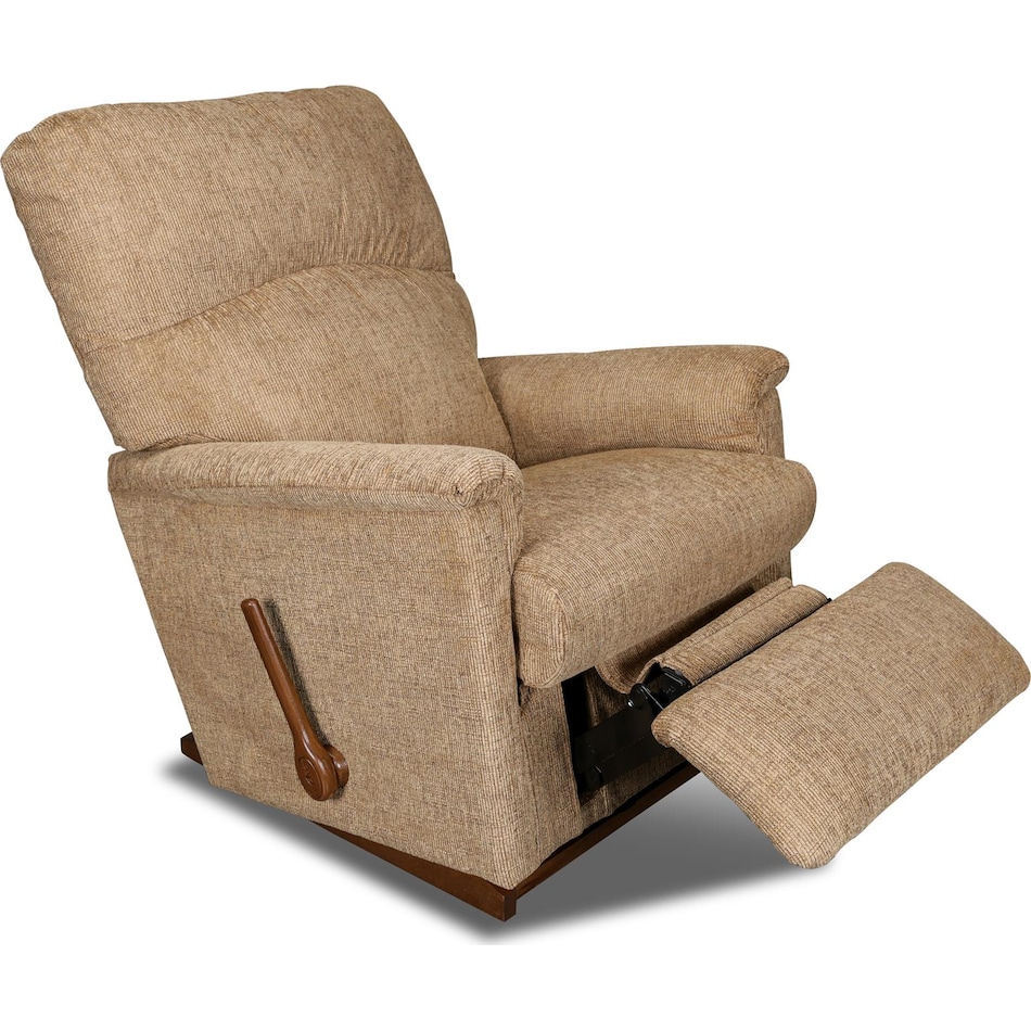 collage brown rocker recliner   