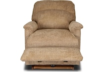 collage brown rocker recliner   