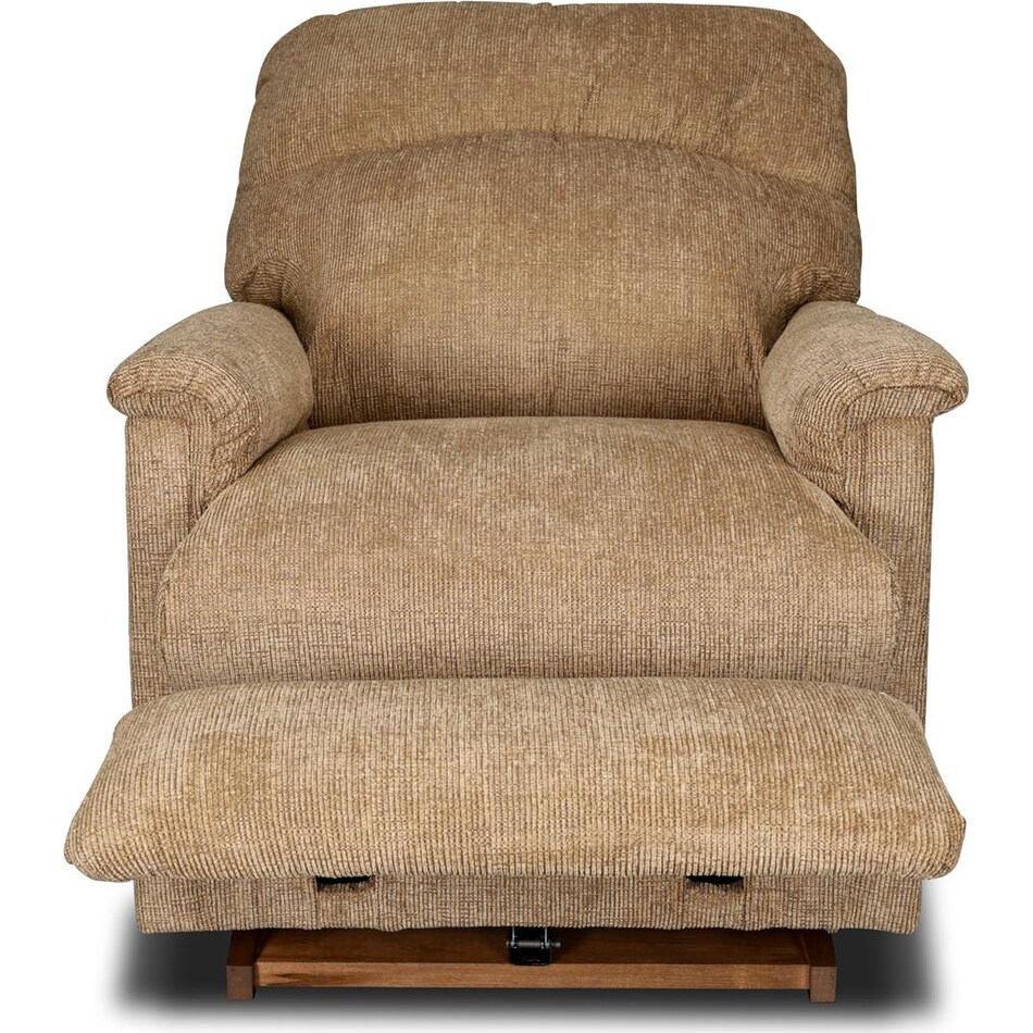 collage brown rocker recliner   