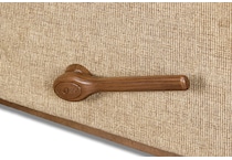 collage brown rocker recliner   